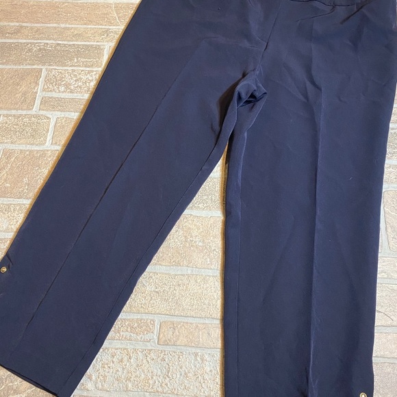 Nine Eight 10 Blue Dressy Capri NWT - Picture 3 of 3